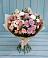 Букет цветов из: Хризантемы, Розы и Альстромерии в Саки