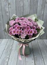Букет цветов из:  Хризантемы в Саки