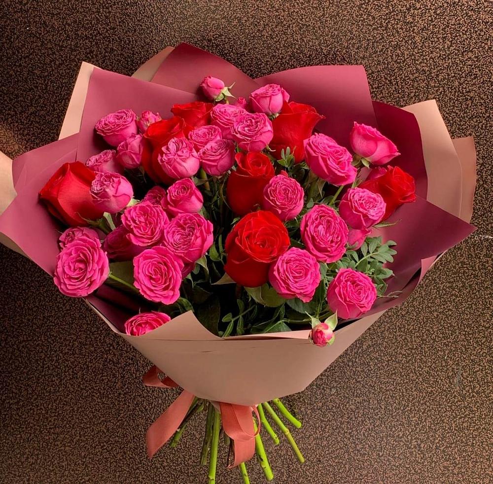 Букет В объятьях нежности в Саки