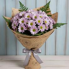 Букет цветов из:  Хризантемы #REPLACE_PRED# Саки