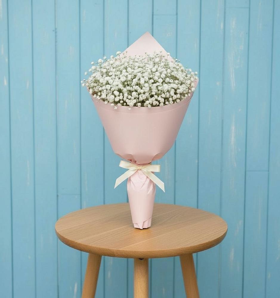 Букет цветов из: Гипсофила в Саки