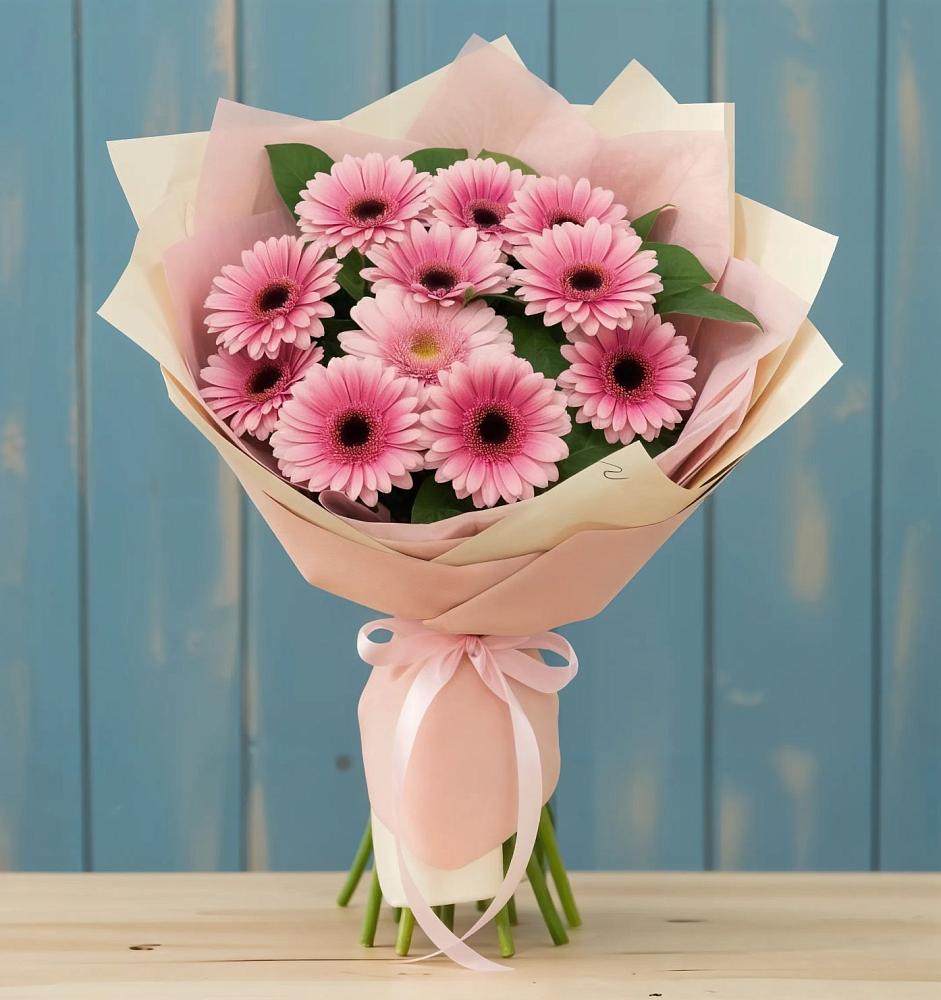 Букет цветов из: Герберы в Саки