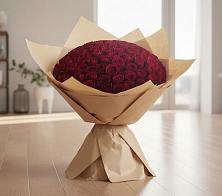 Букет 101 Красная роза #REPLACE_PRED# Саки