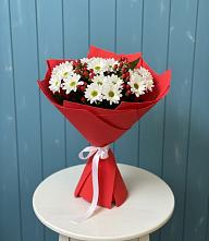Букет цветов из:  Хризантемы в Саки