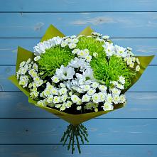 Букет цветов из:  Хризантемы в Саки