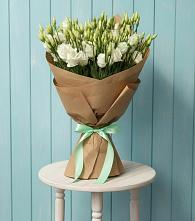 Букет цветов из:  Лизиантусы #REPLACE_PRED# Саки