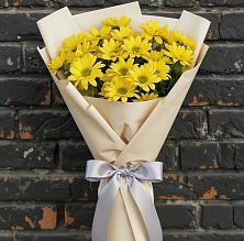 Букет цветов из:  Хризантемы в Саки
