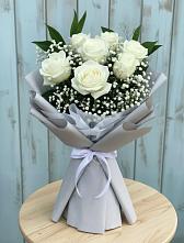 Букет цветов из:  Розы в Саки
