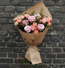 Букет цветов из:  Розы #REPLACE_PRED# Саки