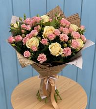 Букет цветов из:  Розы в Саки
