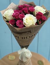 Букет цветов из:  Розы в Саки