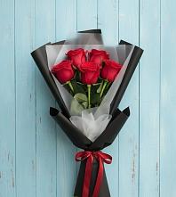 Букет цветов из:  Розы #REPLACE_PRED# Саки