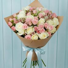 Букет цветов из:  Розы в Саки