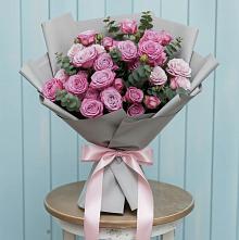 Букет цветов из:  Розы #REPLACE_PRED# Саки